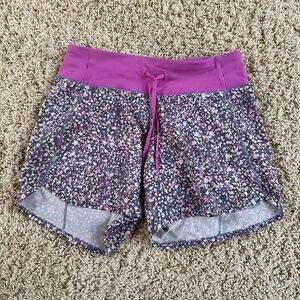 Ivivva Patterned Athletic Shorts Size 12